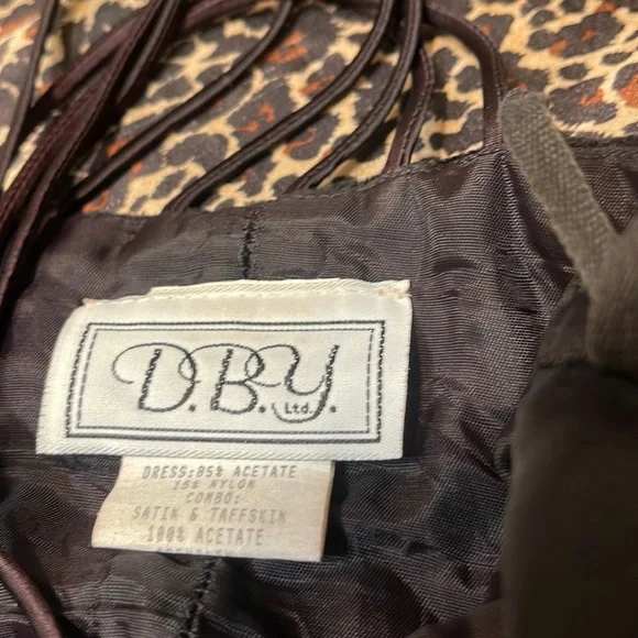 Vintage D.B.Y. Crushed Velvet Mini Dress - Picture 4 of 16